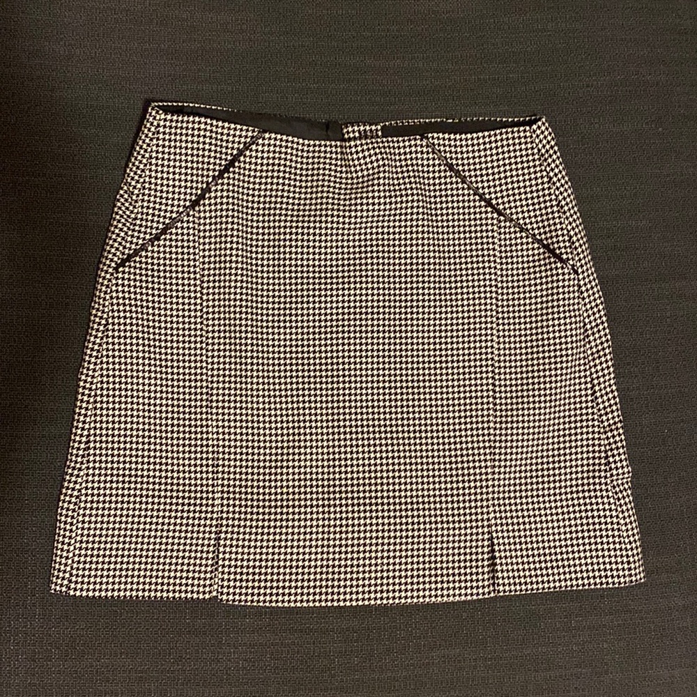 Camaieu Houndstooth Mini Skirt
